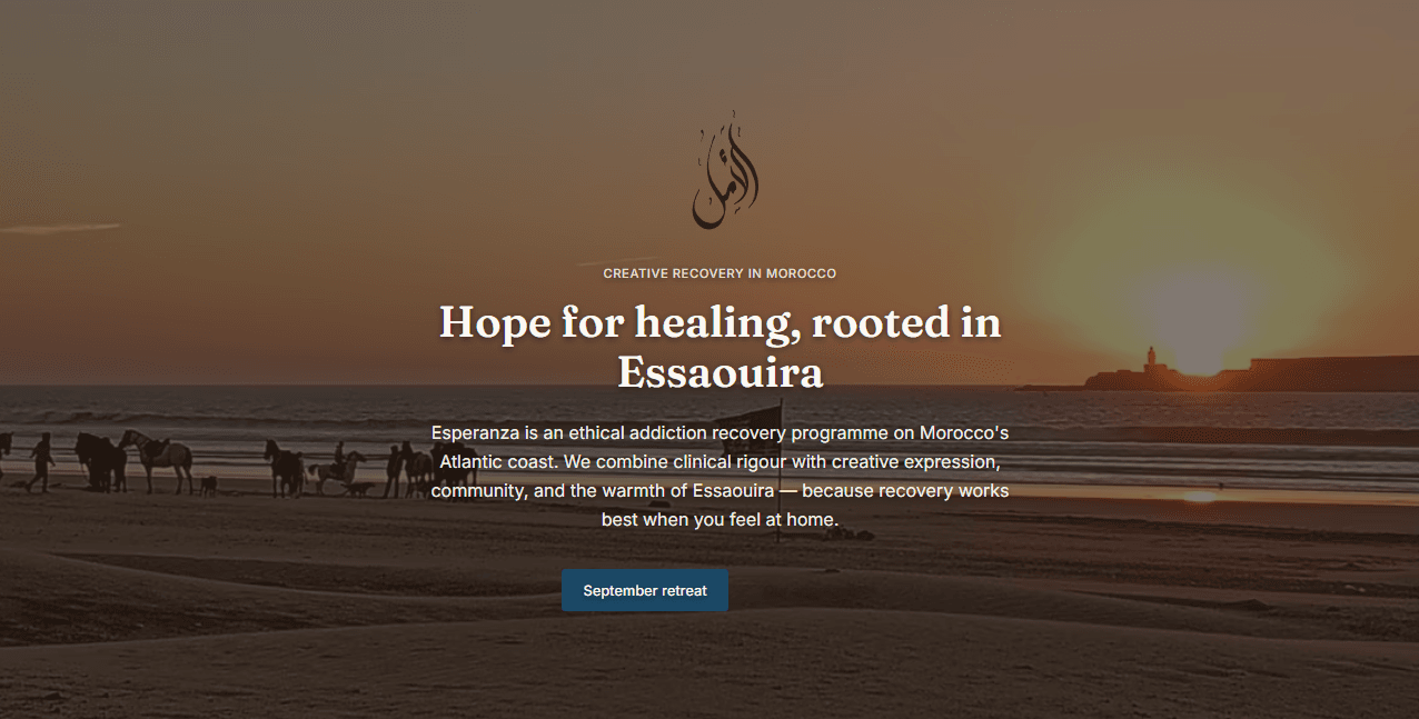 Esperanza — rehab-maroc.com home page