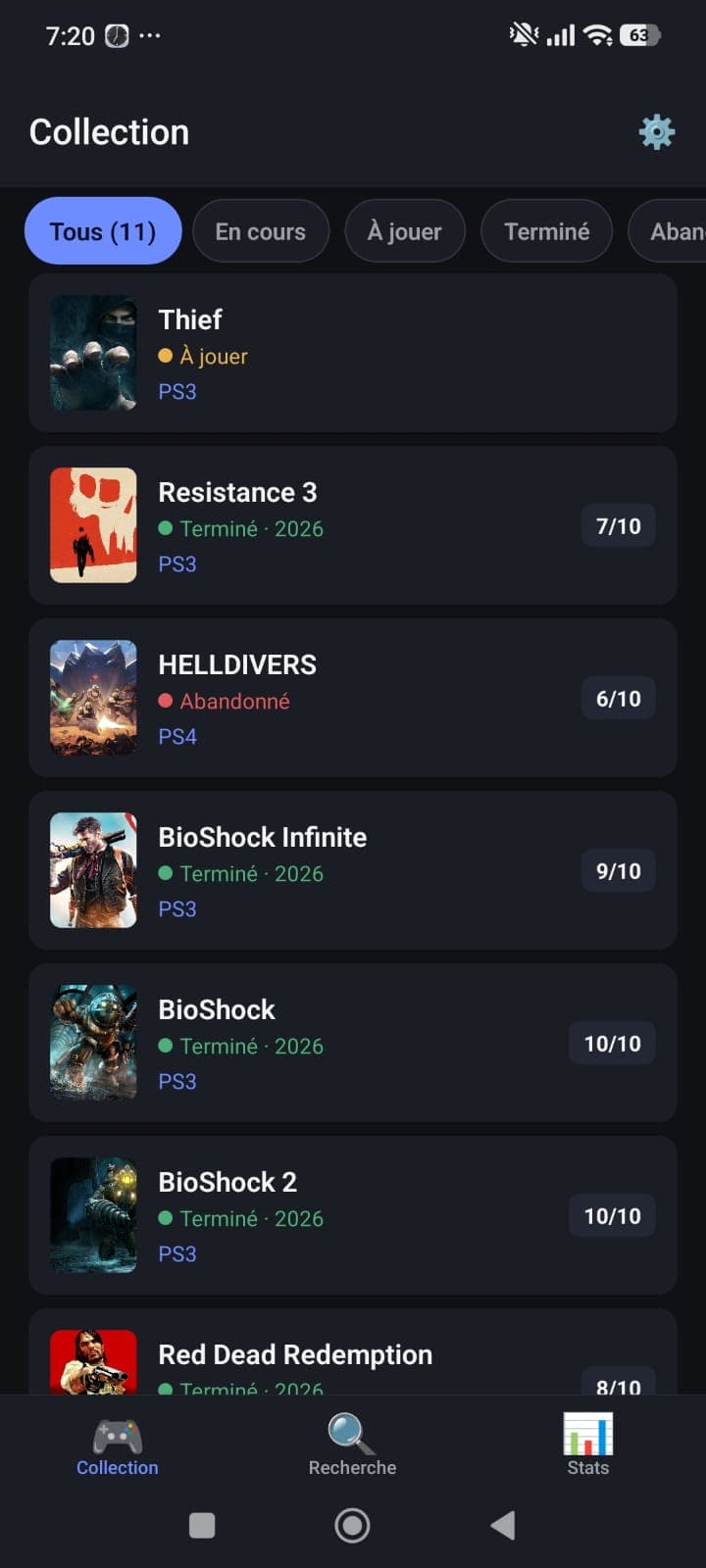 GameTrack — app icon — screenshot 1